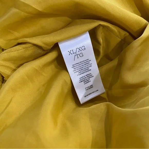 Cabi Puff Piece Acid Yellow Puffer Jacket XL – Limited Edition